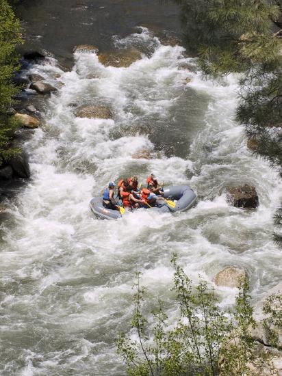 Rafting on the Upper Kern River, Sequoia National Forest, California