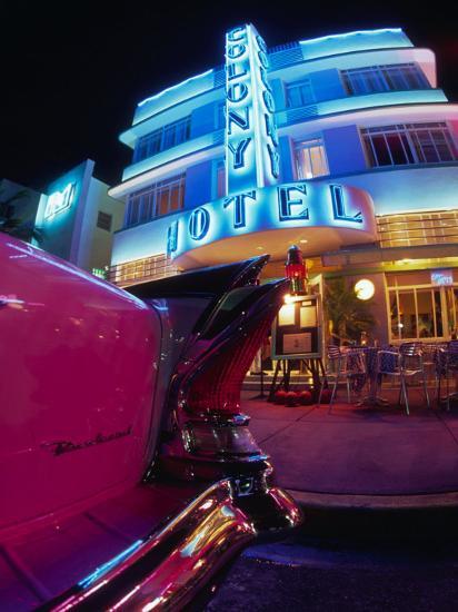 Art Deco At The Colony Hotel South Beach Miami Florida Art Deco At The Colony Hotel South Beach Miami Florida