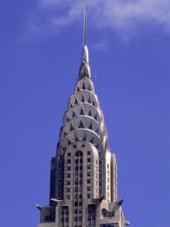 Chrysler Building Upper Tiers Ny Photographic Print By
