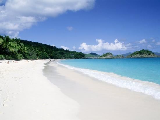 Trunk Bay Beach St John Photographic Print By Jim Schwabel At Trunk Bay Beach St John