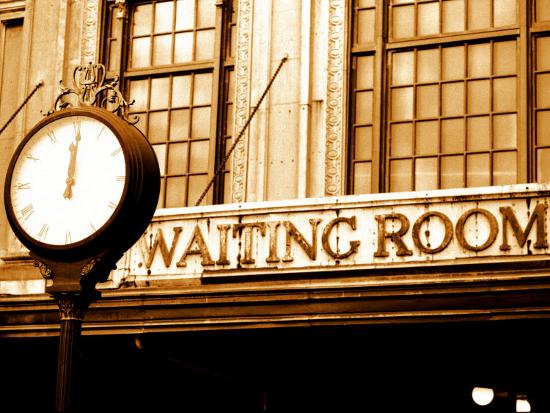 Entrance To Waiting Room Of Historic Train Station