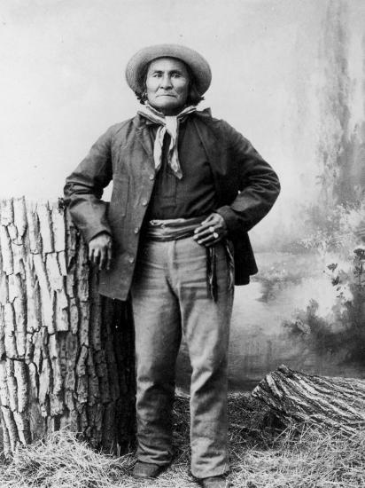 'Portrait of Apache Leader Geronimo' Photographic Print ...