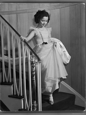 Shirley Temple At Bel Air Country Club At Her 11th Birthday Party