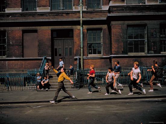 Strutting Sidewalk Dance Scene from West Side Story Strutting Sidewalk Dance Scene from West Side Story