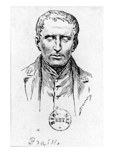 Portrait of Louis Braille Giclee Print at AllPosters.com