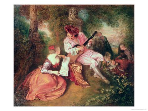 The Scale of Love, 171518 Giclee Print by Jean Antoine