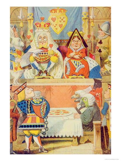 The Trial Of The Knave Of Hearts Illustration From Alice In Wonderland By Lewis Carroll Giclee Print John Tenniel Allposters Com The Trial Of The Knave Of Hearts Illustration From Alice In Wonderland By Lewis Carroll Giclee Print John Tenniel Allposters Com