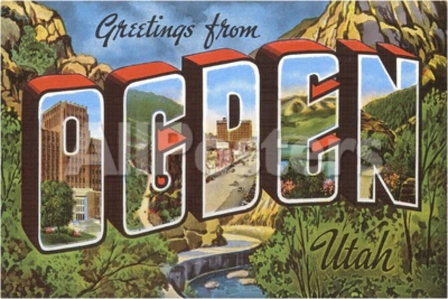 Greetings From Ogden Utah Poster At Allposters Com