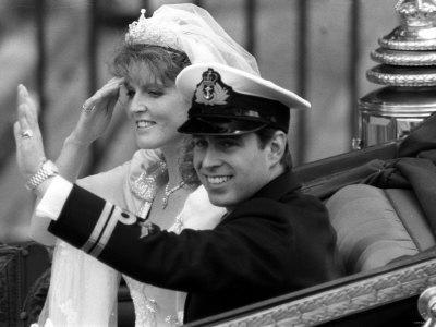 'Prince Andrew and Sarah Ferguson Wedding Day ...