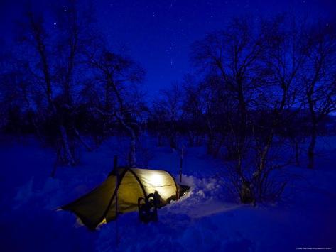 Camping In Minus 40 Degrees Celsius