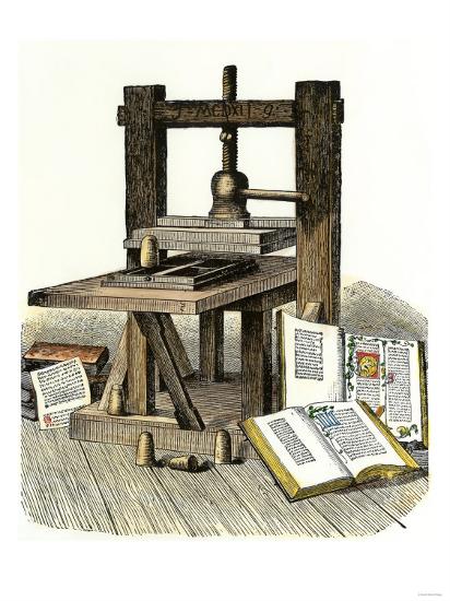 More people were able to access books, that's why the rules about the look of letters and spelling of words became more concr