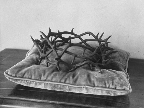 Crown Of Thorns Worn By Actor In The King Of Kings From Prop