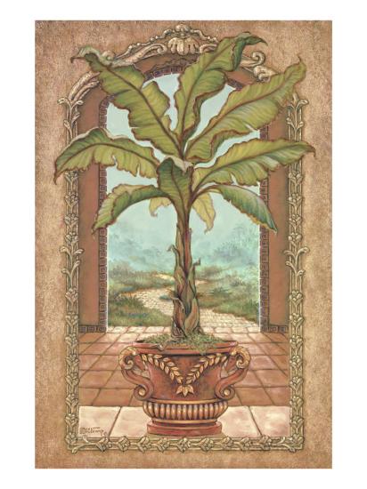 'Classical Banana Tree' Premium Giclee Print - Janet ...