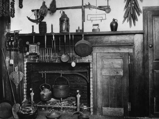 Colonial Fireplace Salem Massachusetts 1750 Photo At Allposters Com