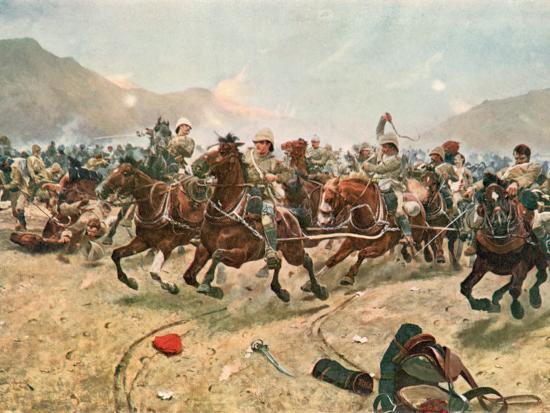 cavalry charge in the