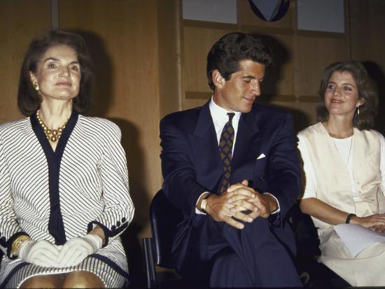 Jacqueline Kennedy Onassis and Her Children John F. Kennedy Jr ...