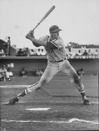 Baseball Player Frank Howard During Winter League Season