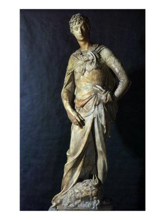 David statue donatello vs michelangelo image