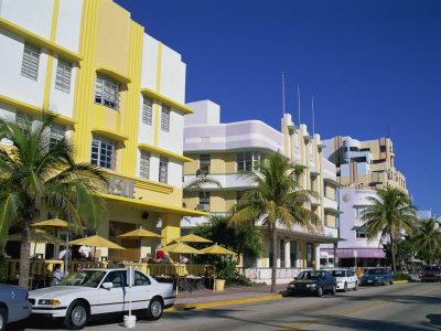 Leslie Hotel, Ocean Drive, Art Deco District, South Beach, Miami Beach, Miami, Florida, USA ...