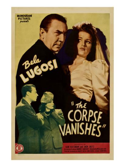 'The Corpse Vanishes, Tris Coffin, Luana Walters, Bela Lugosi, Joan