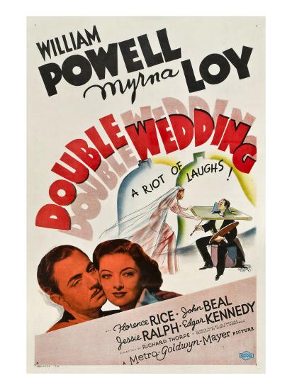 Double Wedding William Powell Myrna Loy 1937 Photo At