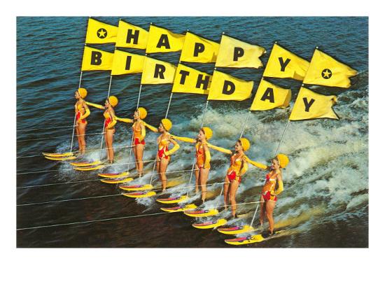 happy birthday water skiers