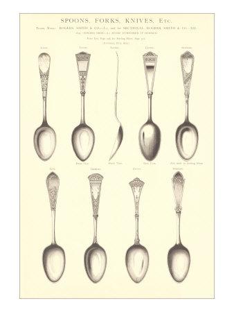 Silverware Patterns Poster At AllPosters Gorgeous Silverware Patterns Silverware Patterns Poster At AllPosters Gorgeous Silverware Patterns