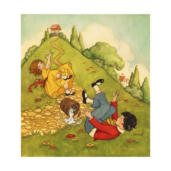 Jack And Jill Nursery Rhyme Art At Allposters Jack And Jill Nursery Rhyme