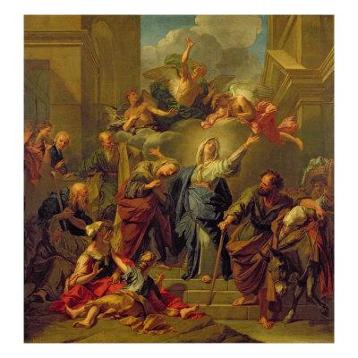 'Madonna of the Magnificat' Giclee Print - Jean-Baptiste ...