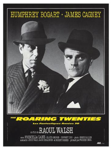The roaring twenties James Cagney movie poster print