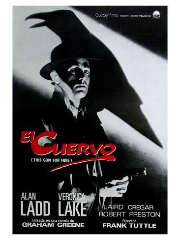 This Gun For Hire Vintage Movie Poster 24x36