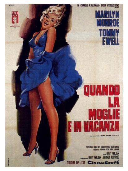 The Seven Year Itch Italian Movie Poster 1955 Prints Allposters Com
