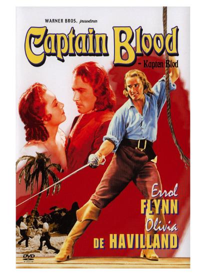 Captain Blood, Swedish Movie Poster, 1935' Art | AllPosters.com