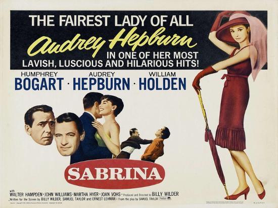 Image result for sabrina 1954 poster