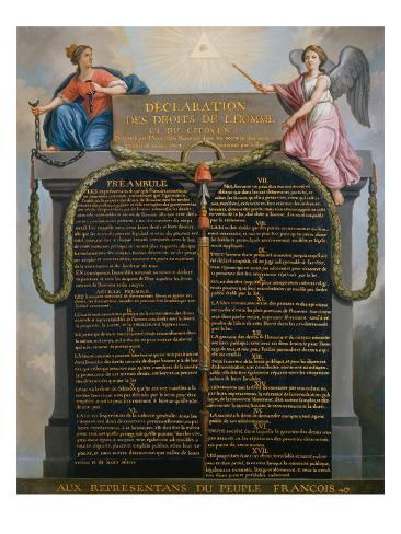Declaration Of The Rights Of Man And Of The Citizen
