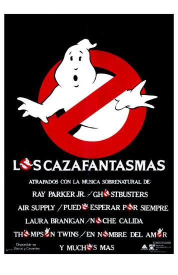 Ghostbusters Spanish Movie Poster 1984 Photo At Allposterscom