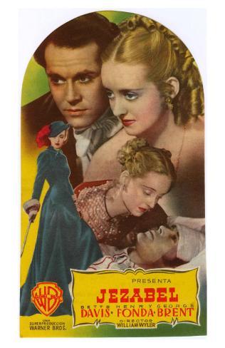 Jezebel Vintage Bette Davis Movie Poster Print 24x36