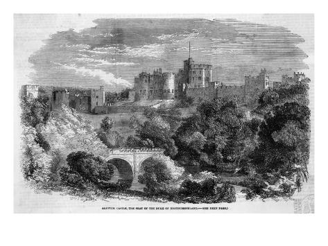 Alnwick Castle Northumberland Seat Of The Duke Of Northumberland