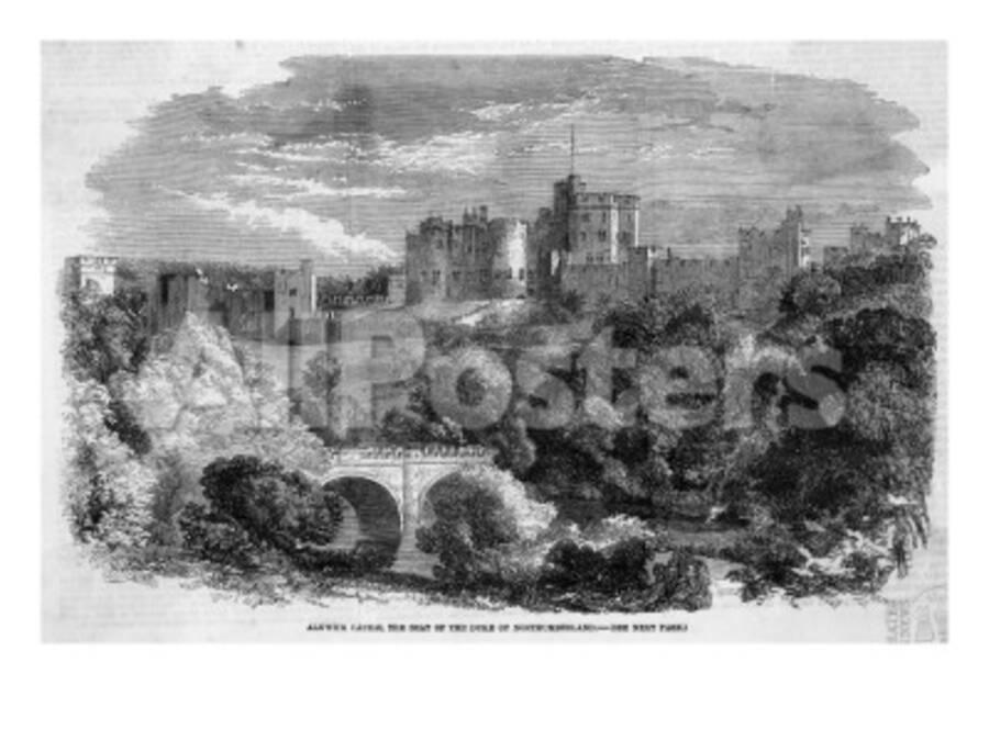Alnwick Castle Northumberland Seat Of The Duke Of Northumberland