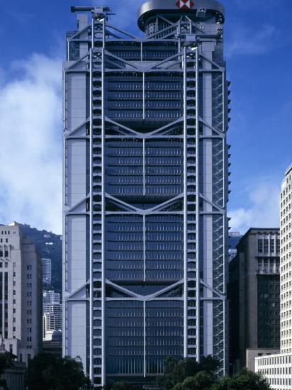 Hong Kong And Shanghai Bank 1979 1986 Exterior Architect Sir