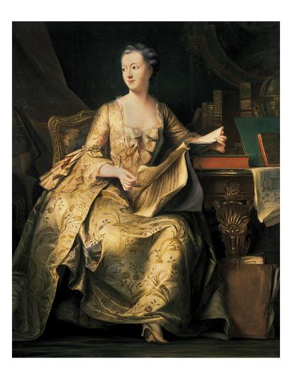 Jeanne Antoinette Poisson Marquise De Pompadour Art Charles Von Steuben Allposters Com