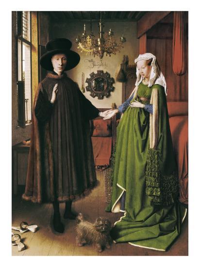 The Arnolfini Portrait Posters By Jan Van Eyck At Allposters The Arnolfini Portrait Jan Van Eyck