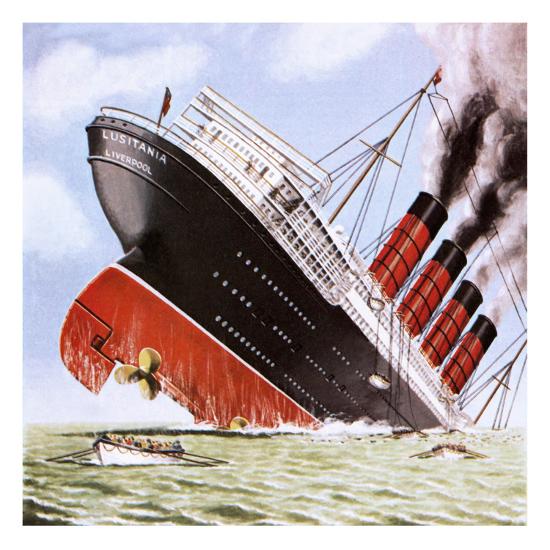 Sinking Of The Lusitania