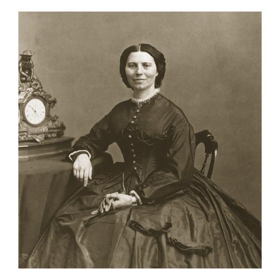 'Clara Barton, C.1865' Giclee Print - Mathew Brady | AllPosters.com