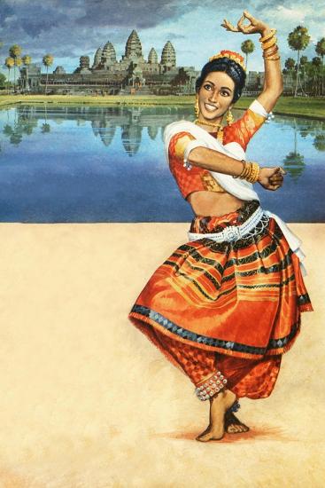 Odissi Dance of India Giclee Print by English School at ...
