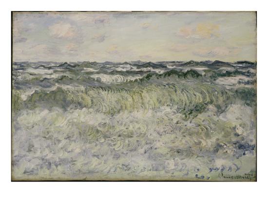 'Seascape, 1881' Giclee Print - Claude Monet | AllPosters.com