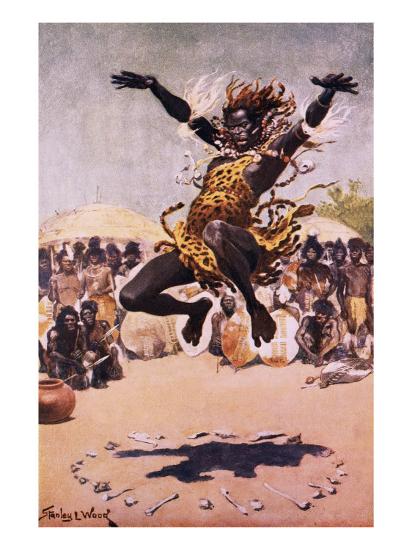 African tribal dance history picture