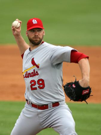 St. Louis Cardinals v Florida Marlins, JUPITER, FL - MARCH 01: Chris Carpenter Photographic ...