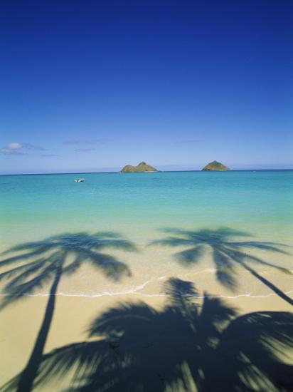 Lanikai Beach, Kailua, Hawaii, USA Photographic Print by Douglas