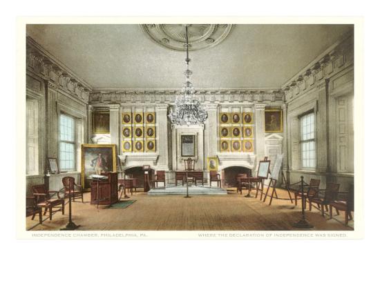 Interior Independence Hall Philadelphia Pennsylvania